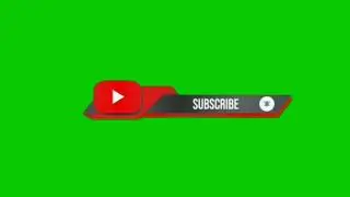 Subscribe Green Screen No Copyright/youtube Subscribe Button Green Screen/Green Screen subscribe