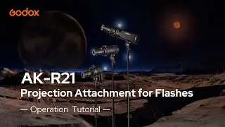 AK-R21 Projection Attachment for Flashes | Operation Tutorial