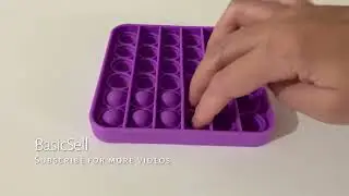 Pop its asmr sounds purple square fidget pops 🔥🌺😌 #asmrpopitfidget #satisfying #asmr