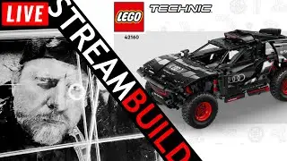 🔴 Building LEGO Technic Audi RS Q e-tron (42160) Live!