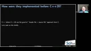 C++20 Modules