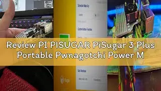 Review PI PISUGAR PiSugar 3 Plus Portable Pwnagotchi Power Management for Raspberry Pi 3B/3B+/4B Mod