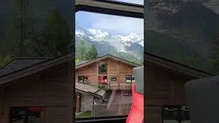 Train from Chamonix Sud to Argentière