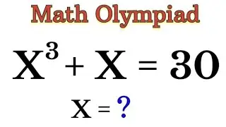 Brazil | A Nice Olympiad Math Cubic Equation #maths #matheolympiad