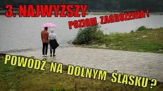 Powódź na Dolnym Śląsku? (3) trzeci najwyższy poziom zagrożenia deszczem