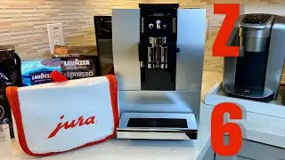 Jura Z6 unboxing and Setup