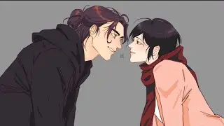 Attack on Titan College 📓📚📕 part 68 ( Eremika )( Eren x Mikasa )