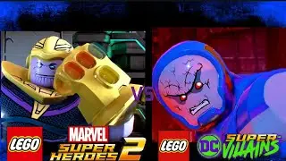 LEGO Thanos VS Darkseid (Marvel Super-Heroes 2/DC Super-Villains)