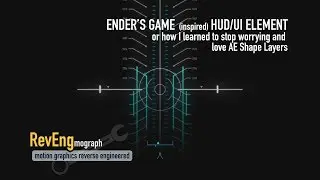 Ender's Game (inspired) HUD/UI Element Tutorial