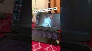 Hp Pavilion Gaming Laptop-Battery Review #gaminglaptop #youtubeshorts #hppavilion #viral