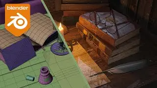 Creating a Fantasy Interior Scene in Blender