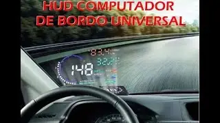 HUD DISPLAY 5.5 COMPUTADOR DE BORDO UNIVERSAL PARA CARRO OBD2