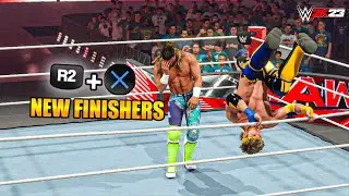 WWE 2K23 Top 50 New Finishers
