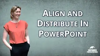 Mastering Alignment in PowerPoint: How to Use Align and Distribute for Perfectly Placed Objects