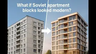 From Soviet Panel Building in Kyiv to a Modern 9-Story House | 360° Transformation