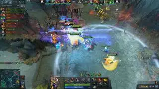 Красивая комбинация от Virtus.pro в матче с Invictus Gaming 