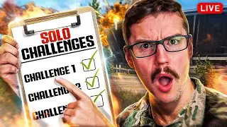 🔴LIVE - WARZONE SOLO CHALLENGES