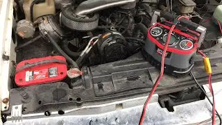How to charge a car battery