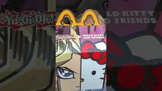 MCDONALD’S YUGIOH X HELLO KITTY UNBOXING #mcdonalds #yugioh #hellokitty #unboxing
