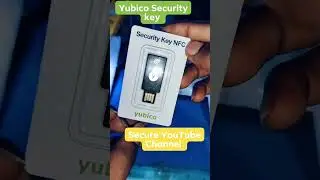Yubico Security Key || YouTube Gmail Security Key 