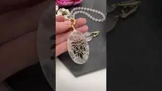 Украшения с розовым кварцем 