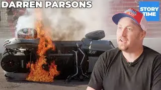 Story Time: Darren Parsons on being Upside Down and on Fire, Hoonigan Shoots, Movie Stunts and MORE!