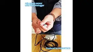 Rain gauge sensor with the data logger