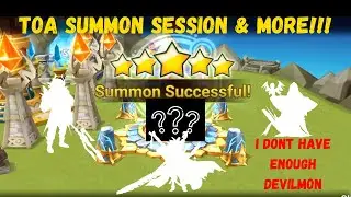 TOA Summon Session!!! Premium Scrolls FTW! (Summoner's War)