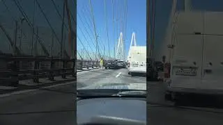 ДТП на вантовом мосту 26 июня