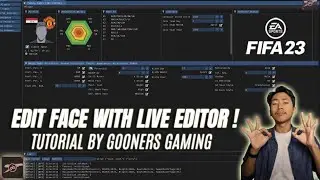 TUTORIAL EDIT FACE DENGAN LIVE EDITOR - FIFA 23 PC 