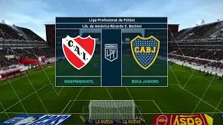 Independiente vs Boca Juniors ● Copa de la Liga Profesional 2022 ● Pes 2021
