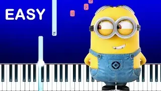 Despicable Me 4 - The Mega Minions (EASY Beginner Piano Tutorial)