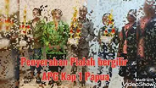 pemberian Pialah bergilir APG Kap Papua 1