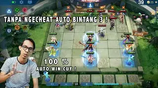 CARA MUDAH KE MYTICH. TANPA CHEAT AUTO BINTANG 3 SEMUA ! MUSUH MENANGIS !! MAGIC CHESS MLBB