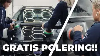 2-STEGSPOLERING PÅ SVART XC70