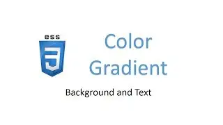 CSS color gradient | Background and Text