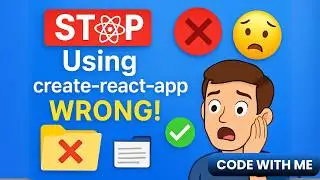STOP Using create-react-app WRONG! | React Setup for Beginners 🔥