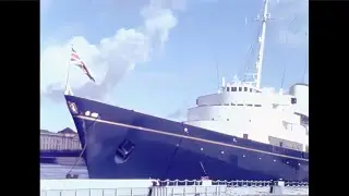 Королевская яхта "Британия" в Санкт-Петербурге 1994