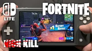 18 KILLS - Fortnite on Nintendo Switch Lite 