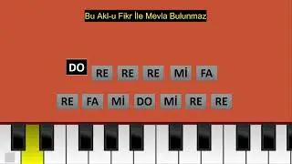 Bu Aklı Fikr İle Mevla Bulunmaz - MELODİKA