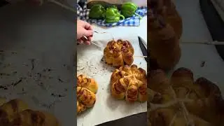 making pumpkin cinnamon rolls 🎃 fall baking