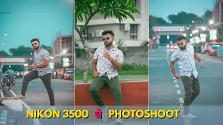 Outdoor Photoshoot with Nikon d3500 Camera 📸 | Nikon D3500 best photography settings |
