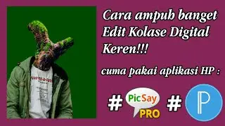 cara simpel edit kolase digital 