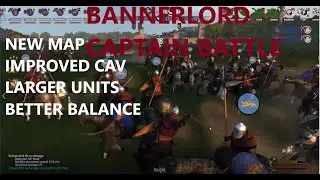 CUSTOM MAP Bannerlord Captain Battle LARGE UNIT SIZE!