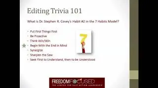 Editing and Proofreading Skills