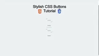 How to Create Stylish CSS Buttons | HTML & CSS Tutorial for Beginners