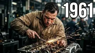 Building Jaguars in 1961