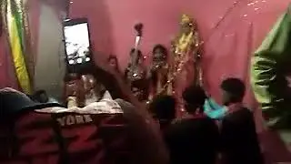 Leke puja ki thali joyot man ki jagali Debi bhajan in drama