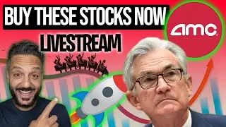 STOCKS TO BUY NOW & AMC UPDATE 🔥🚀 [STOCK MARKET LIVE]