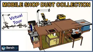 Shop Vac Dust Collection for a Mobile Workbench /EP 74